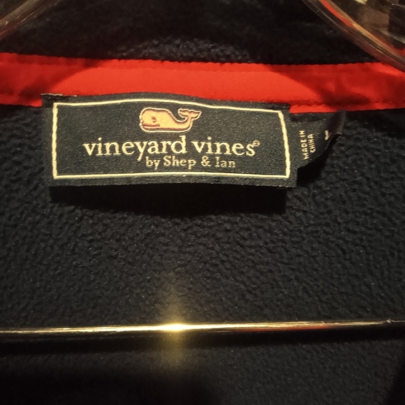 VINEYARD VINES CUSTOM PARTY SNAP PLACKET FLEECE - Picture 7 of 9